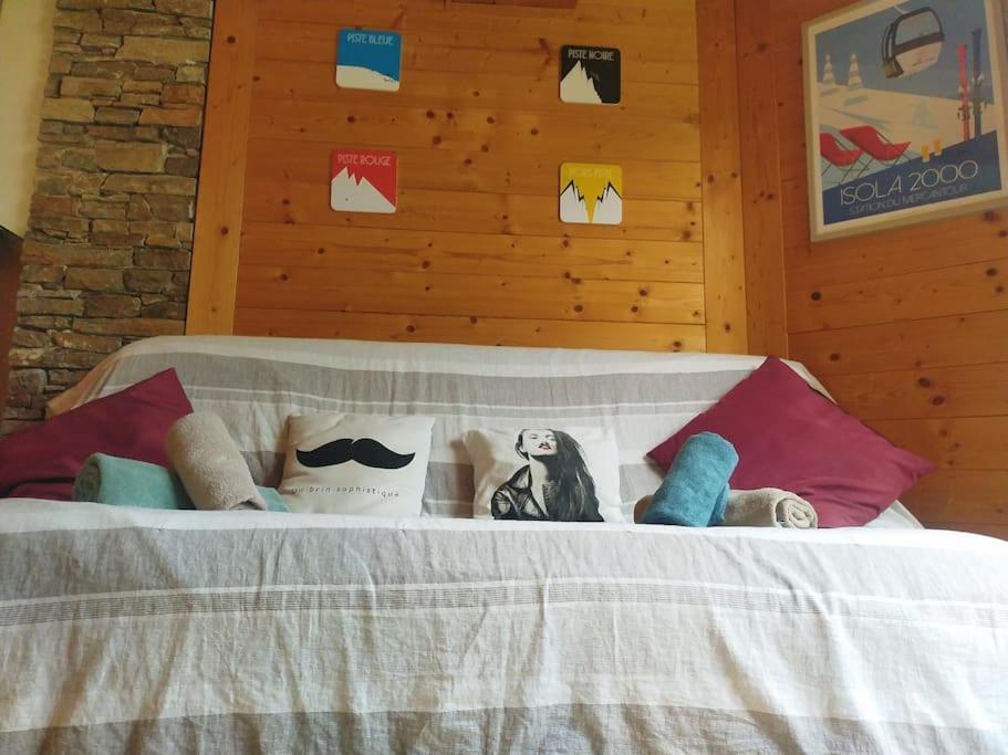 *Tout Confort*4 Pers*Centre Isola 2000 Екстериор снимка